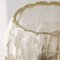 Murano Crystal Glass Wall Lamps and Gold Decorations, Blown Glass and Rostrato Finish, Italy, 1990s, Set of 2, Image 7