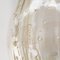 Wandlampen aus Murano Kristallglas und Goldverzierungen, Mundgeblasenes Glas & Rostrato Finish, Italien, 1990er, 2er Set 11