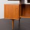 Bureau de Direction en Forme de L Mid-Century en Teck avec Enfilade dans le style d'Arne Vodder, Allemagne, 1970s 21