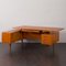 Mid-Century Teak Executive L Shaped Desk with Sideboard in the style of Arne Vodder, Germany, 1970s, Image 1