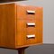 Bureau de Direction en Forme de L Mid-Century en Teck avec Enfilade dans le style d'Arne Vodder, Allemagne, 1970s 19