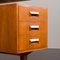 Mid-Century Teak Executive L Shaped Desk with Sideboard in the style of Arne Vodder, Germany, 1970s 19