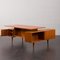 Bureau de Direction en Forme de L Mid-Century en Teck avec Enfilade dans le style d'Arne Vodder, Allemagne, 1970s 11