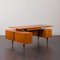 Mid-Century Teak Executive L Shaped Desk with Sideboard in the style of Arne Vodder, Germany, 1970s 7