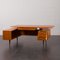 Mid-Century Teak Executive L Shaped Desk with Sideboard in the style of Arne Vodder, Germany, 1970s 6