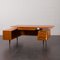 Mid-Century Teak Executive L Shaped Desk with Sideboard in the style of Arne Vodder, Germany, 1970s, Image 6