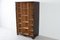 Antique Danish Black Closed Bookcase, 1910s 3