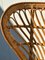Butaca de bambú y ratán de Lio Carminati, años 50, Imagen 10