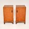 Burr Walnut Bedside Cabinets, 1930, Set of 2 2