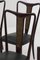 Vintage Italian Dining Chairs in Green Leather, 1950s, Set of 8, Image 4
