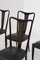 Chaises de Salle à Manger Vintage en Cuir Vert, Italie, 1950s, Set de 8 9