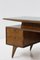 Bureau Vintage avec Plateau en Verre Vert, Italie, 1950s 5