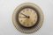 Mid-Century Modern Sunburst Wall Clock in Brass from Meister Anker, Germany, 1950s 3