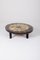Ceramic Coffee Table in Oval by Roger Capron, 1950s 2
