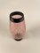 Pink Murano Glass Vase with Bolle attributed to Fratelli Toso, 1980s 6