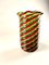 Colored Murano Glass Vase by Bruno Fornasier for Fratelli Toso, 1990s, Image 1