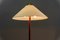 Lámpara de pie de Rupert Nikoll, Viena, años 50, Imagen 6