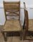 French Golden Oak Country Dining Chairs, 1890s, Set of 6 2