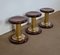 Early 20th Century Stools, England, 1920s, Set of 3 2