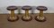 Early 20th Century Stools, England, 1920s, Set of 3, Image 1