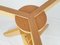 Adjustable Vidun Table Base in Beech Wood by Vico Magistretti for De Padova, 1986, Image 2
