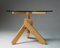 Adjustable Vidun Table Base in Beech Wood by Vico Magistretti for De Padova, 1986 1