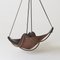Brown Leather Butterfly Swing Hanging Chair from Studio Stirling 4