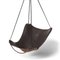 Chaise Suspendue Butterfly en Cuir Marron de Studio Stirling 1