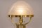 Art Deco Brass Table Lamp, Vienna, 1920s, Image 7