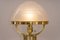 Art Deco Tischlampe aus Messing, Wien, 1920er 7