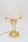 Art Deco Brass Table Lamp, Vienna, 1920s 8