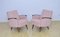 Mid-Century Pink Armchairs, 1960s, Set of 2 1