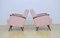 Mid-Century Pink Armchairs, 1960s, Set of 2 2