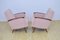 Mid-Century Pink Armchairs, 1960s, Set of 2 3