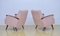 Mid-Century Pink Armchairs, 1960s, Set of 2, Image 5