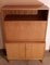 Vintage German Writing Cabinet in Walnut from Wk-Möbel, 1960s 3