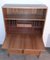 Vintage German Writing Cabinet in Walnut from Wk-Möbel, 1960s 7