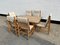 Dining Table & Chairs by Bernt Petersen, 1960s, Set of 7, Image 13