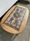 Danish Oak Coffee Table with Ceramics 4