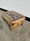 Danish Oak Coffee Table with Ceramics 3