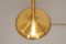 Art Deco Stehlampe aus Messing, 1980er 5