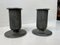 Korinthische Art Deco Säulen Kerzenständer aus Zinn, 1920er, 2er Set 1