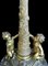 Lámpara de querubín francesa, años 10, Imagen 3