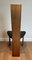 Scandinavian Wood and Leather Chairs, 1970s, Set of 2, Image 8