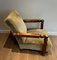 French Brutalist Chair, 1950s 4