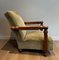 French Brutalist Chair, 1950s 3