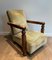French Brutalist Chair, 1950s 9