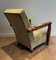 French Brutalist Chair, 1950s 2