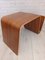 Mid-Century Danish Coffee Table and Magazine Rack in Bentwood 12