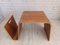 Mid-Century Danish Coffee Table and Magazine Rack in Bentwood 4
